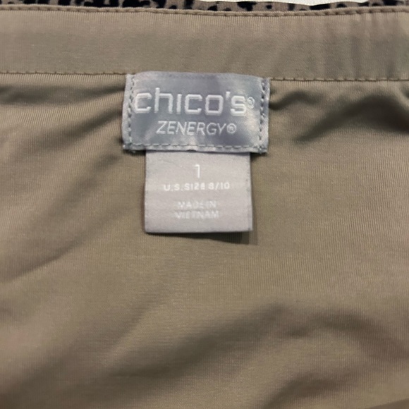 Snakeskin Print Leggings - Picture 3 of 4